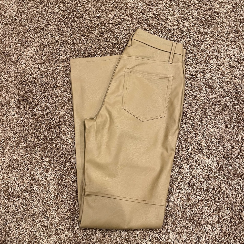 Good American Good Boy Faux Leather Pants - Picture 12 of 16